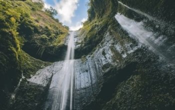 Ijen Bromo Madakaripura Wasserfall